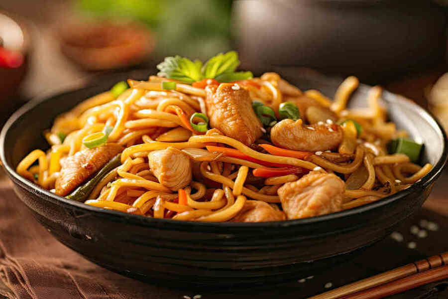 Chicken Lo Mein