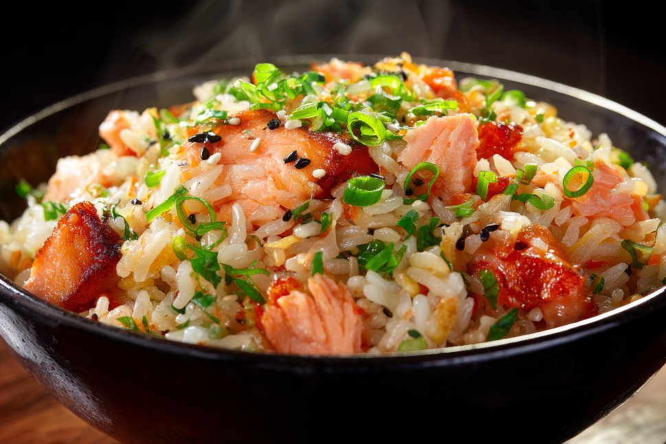 Teriyaki Salmon Rice
