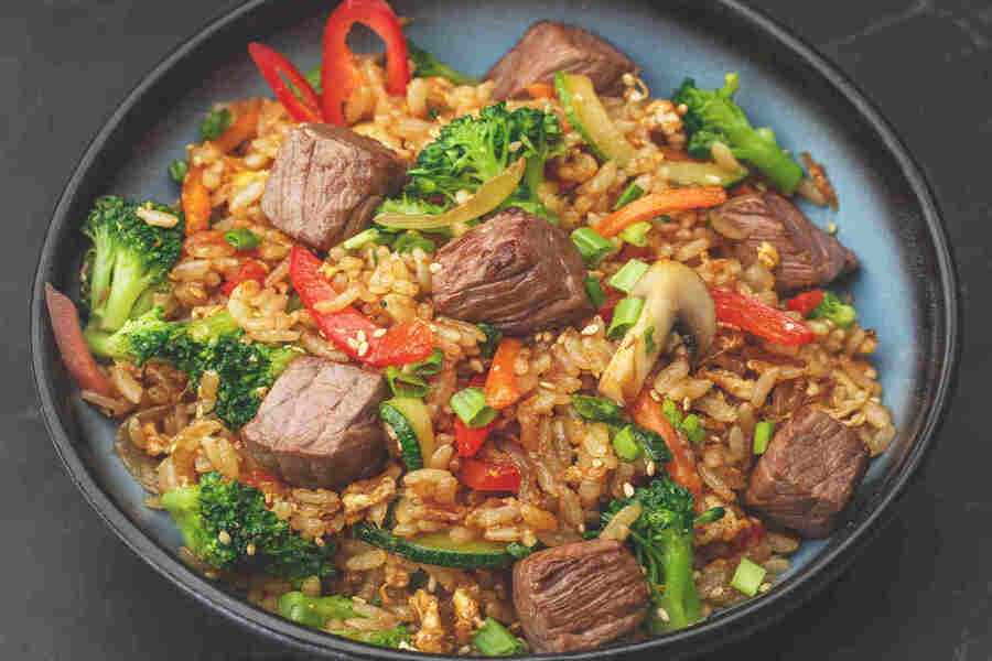 Teriyaki Steak Rice