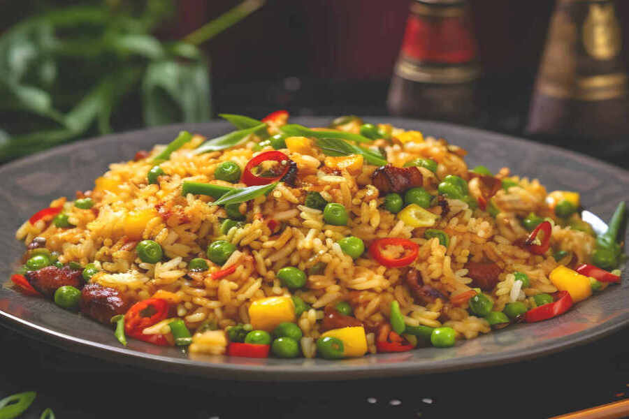 Teriyaki Vegetable Rice