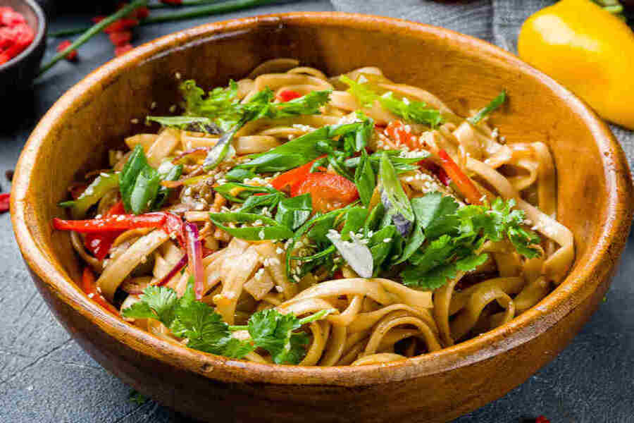 Teriyaki Vegetable Noodles
