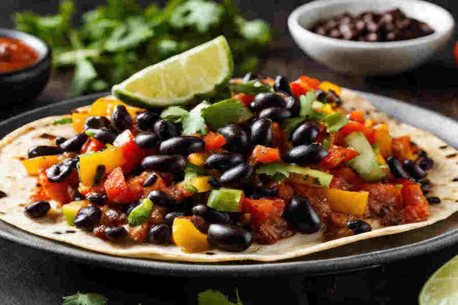Vegetable Fajita Rice Bowl