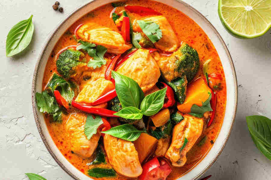 Panang Curry with Chicken