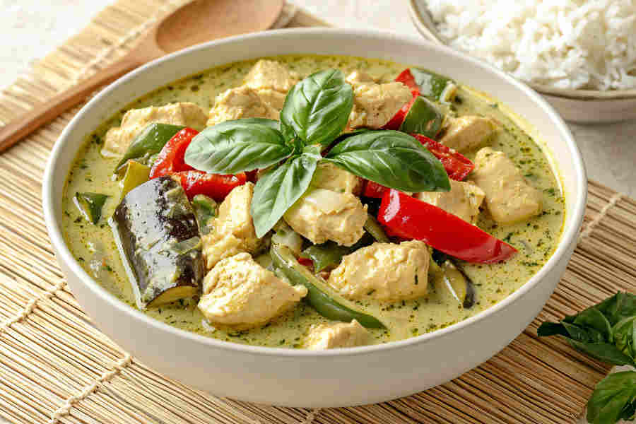 Green Curry with Chicken