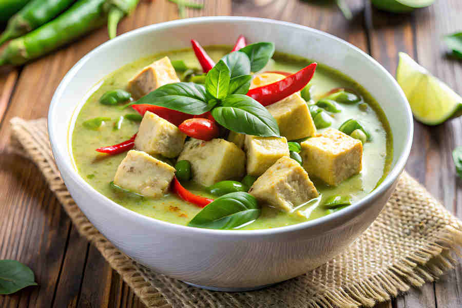 Green Curry with Tofu