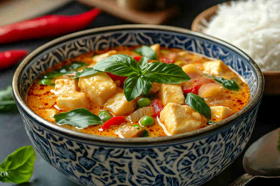 Red Curry with Tofu